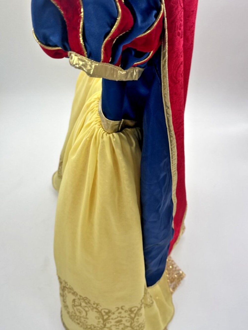 Disney Parks Deluxe Snow White Dress w/Cape Teen Girls Size 13 Bibbidi Boutique - Picture 7 of 12